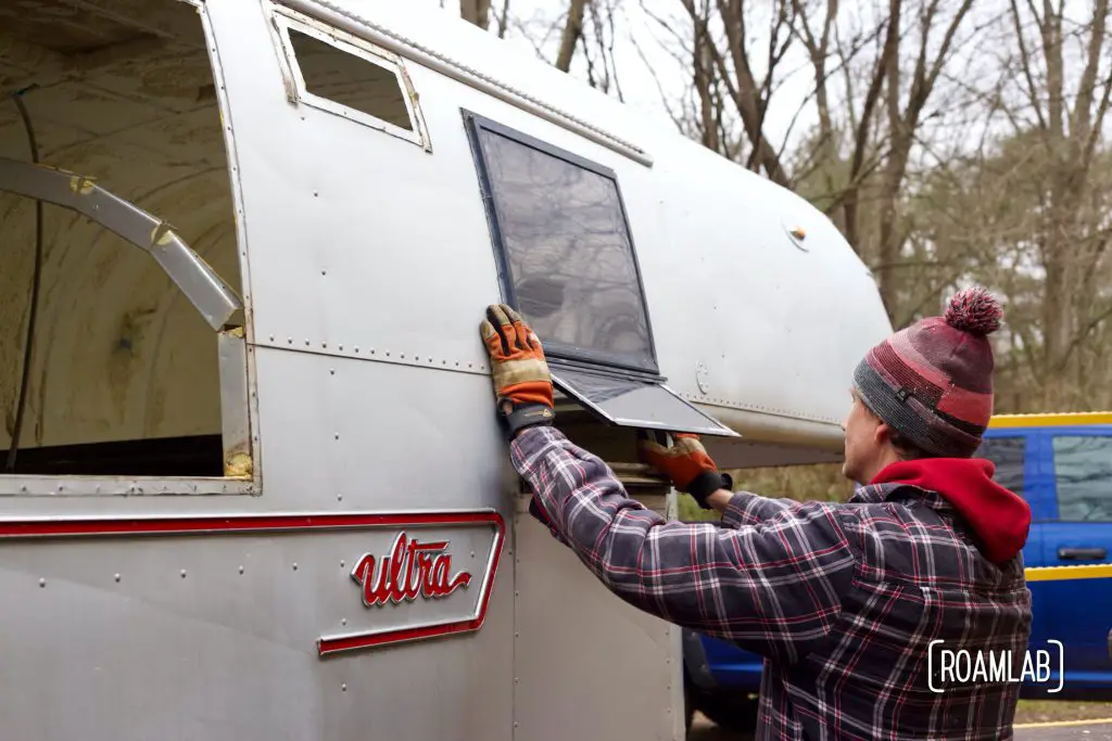 RV windows can always be a headache. But a DIY window replacement in a curved aluminum vintage truck camper poses special challenges. Check out these custom curved windows!