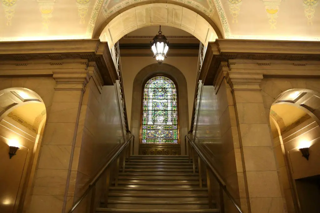 St. Louis Library Stained Glass