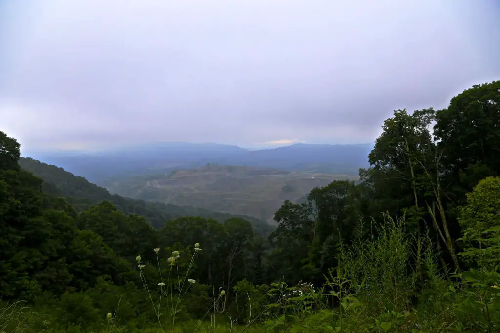 Strip Mining on the Kentucky / Virginia border