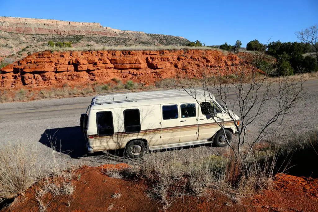 Dodgy in Palo Duro Canyon