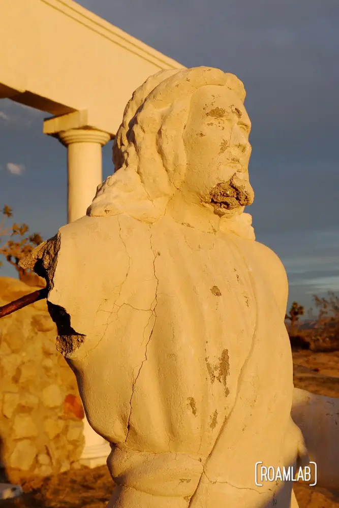 Statue at Desert Christ Park