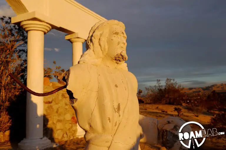 Statue at Desert Christ Park