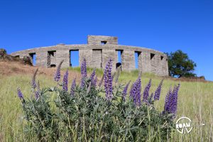 Maryhill Stonehenge on the hill