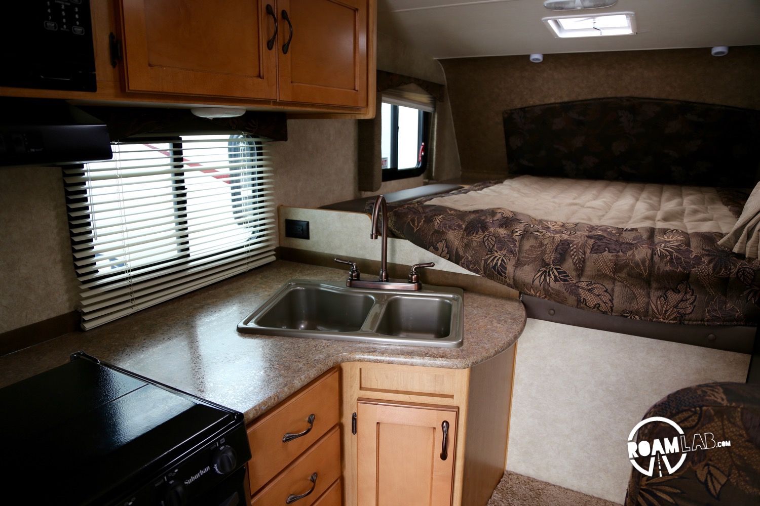 Removable Countertop Using Sink Cover - Truck Camper Magazine