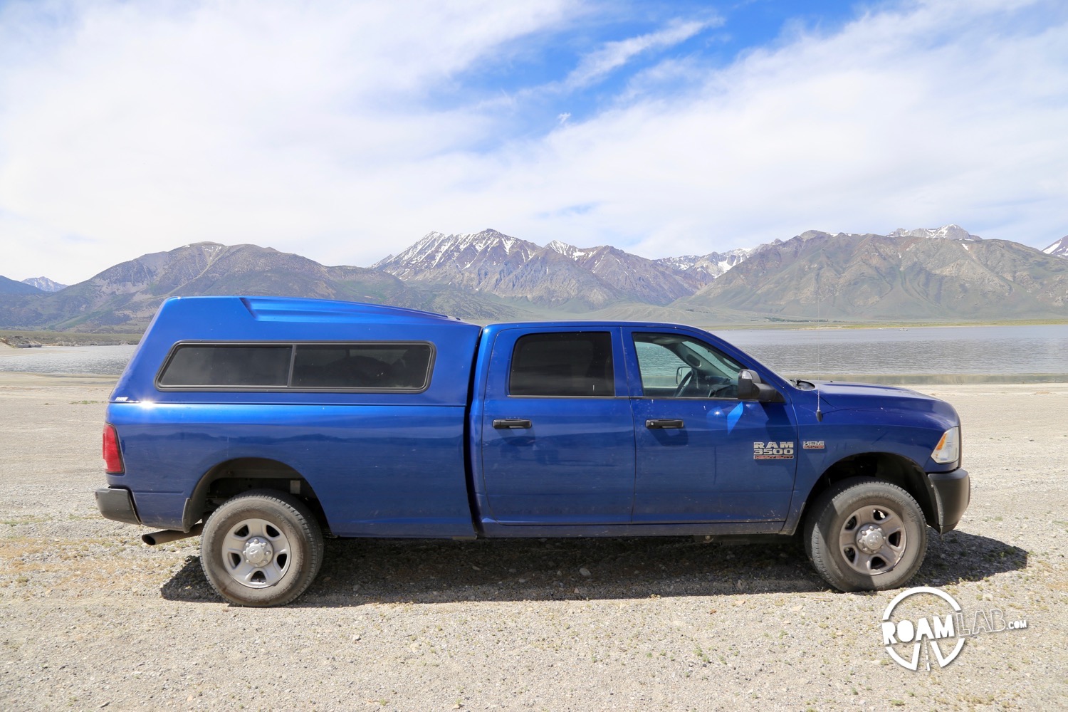 2015 Ram 3500 4x4 Truck in the Eastern Sierras