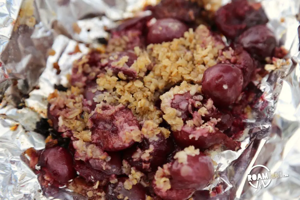 I know cherry cobbler doesn't look like the prettiest thing. But oh was it tasty!