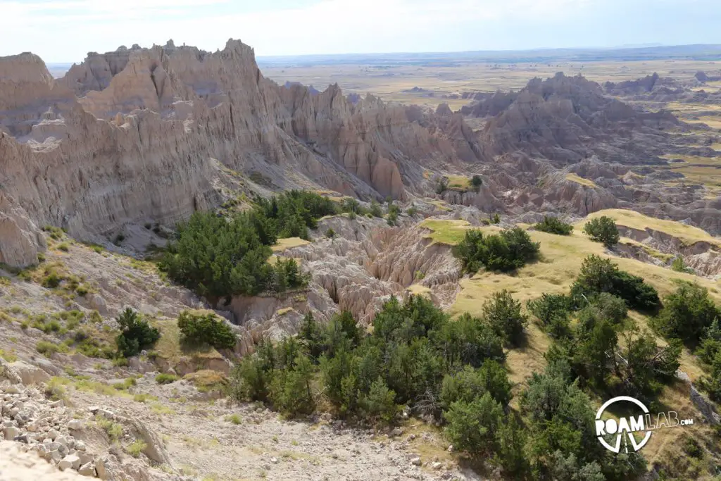 The views from the end of the trail are positively breath taking. Some windows are so secluded that you can have your own private view.