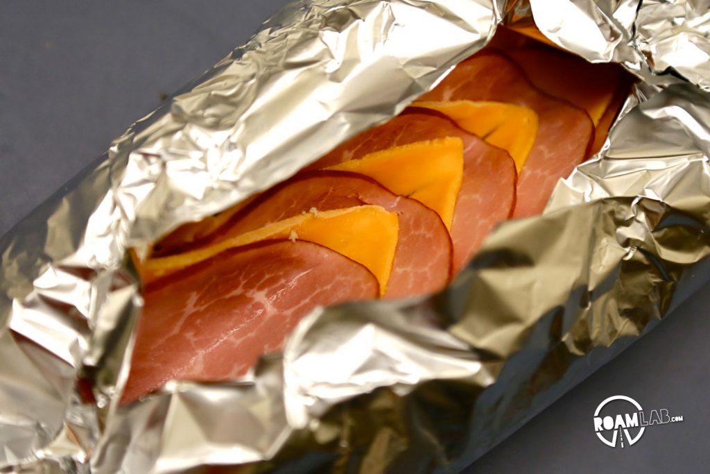 Hiker’s Cheesy Ham Pretzel Roll