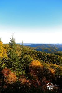 Fall colors on display along the many vistas of the Blue Ridge Parkway.