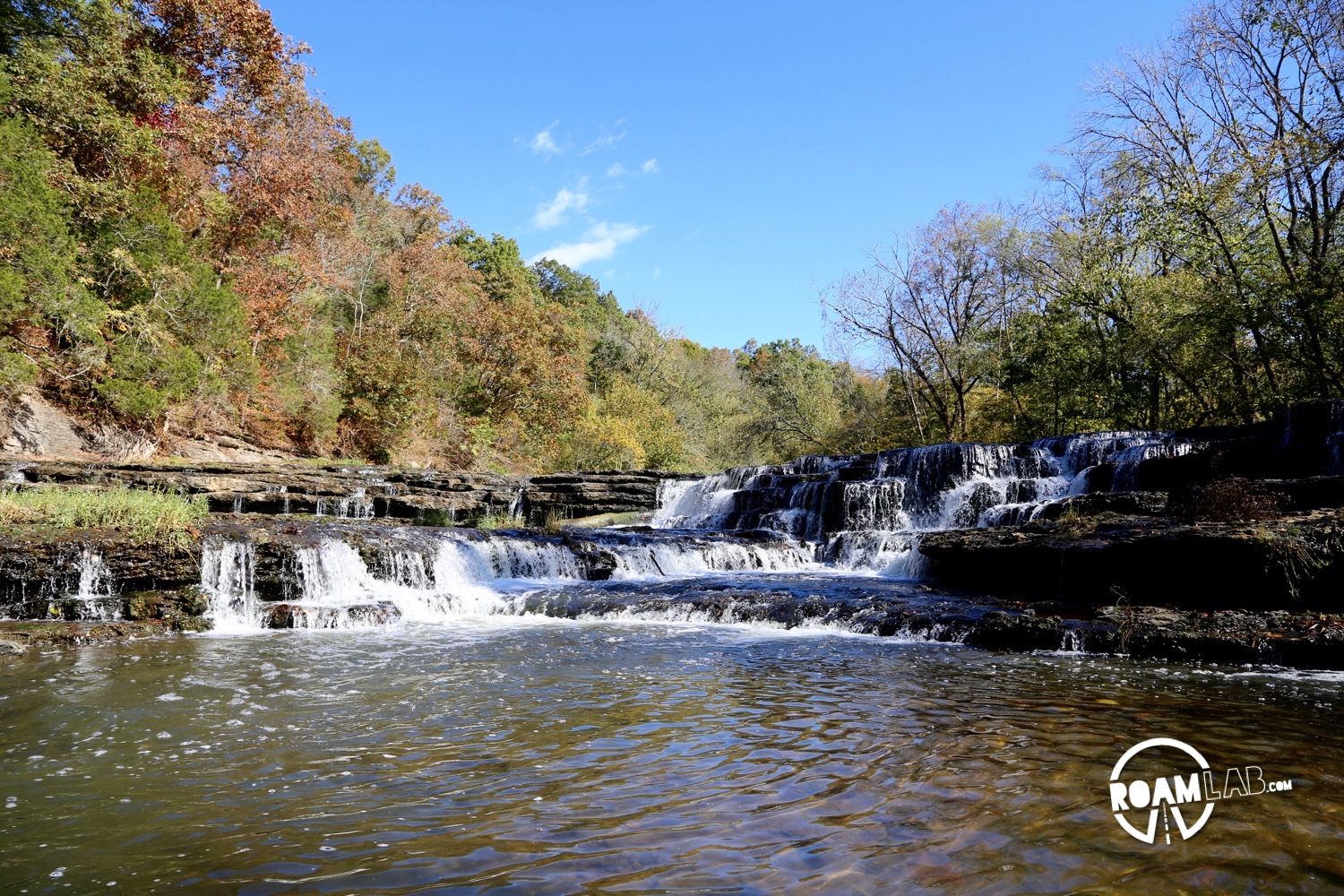 Burgess Falls State Park is everything you would expect of a park named after it's series of four, magnificent waterfalls. One trail will take you by each, successively more grand water feature, culminating at the base of the Burgess Falls.