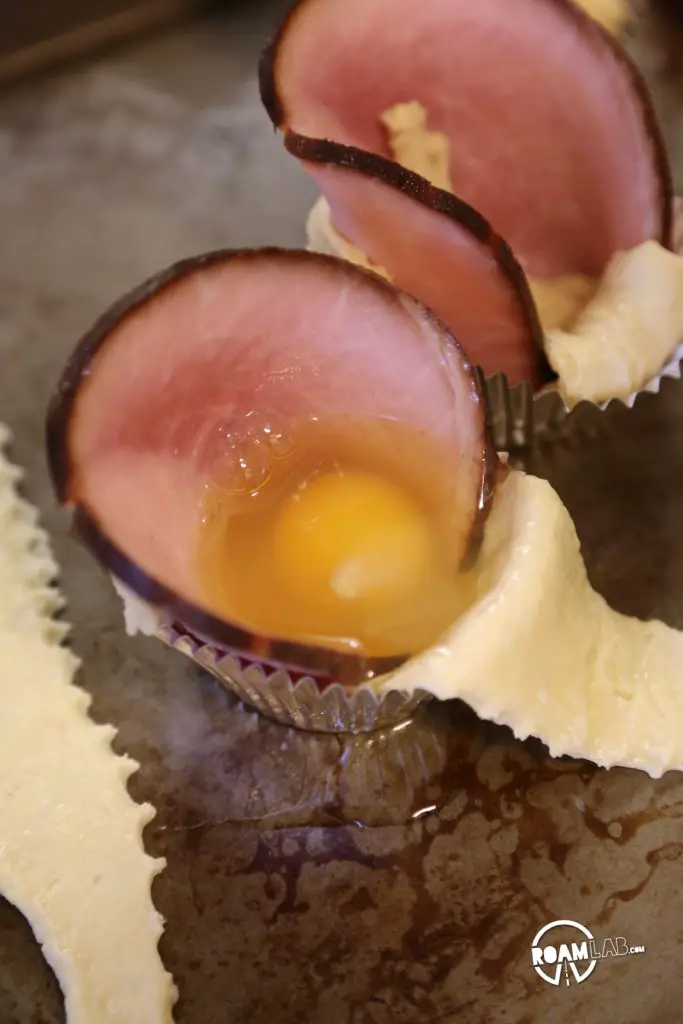 When you have some left over breakfast ingredients and crescent roll pastry, it's time to through it all together to make a Southwest Baked Egg Breakfast Pastry.