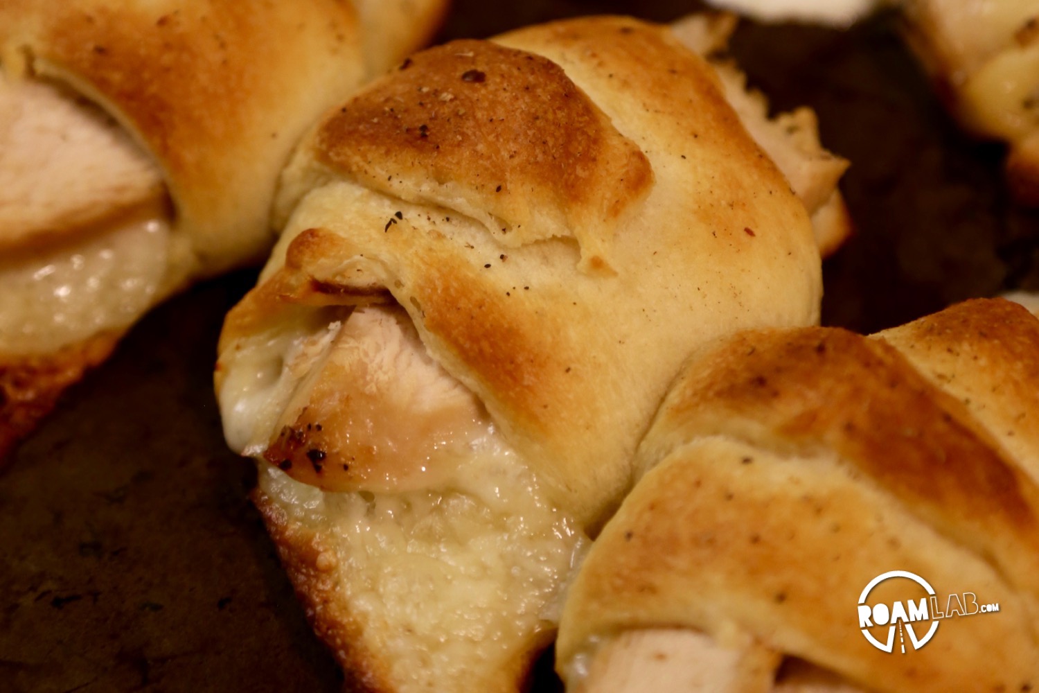 Sometimes I can't decide if I want breakfast or lunch. I find Chicken, Mozzarella, And Basil Crescents are a little bit of both.