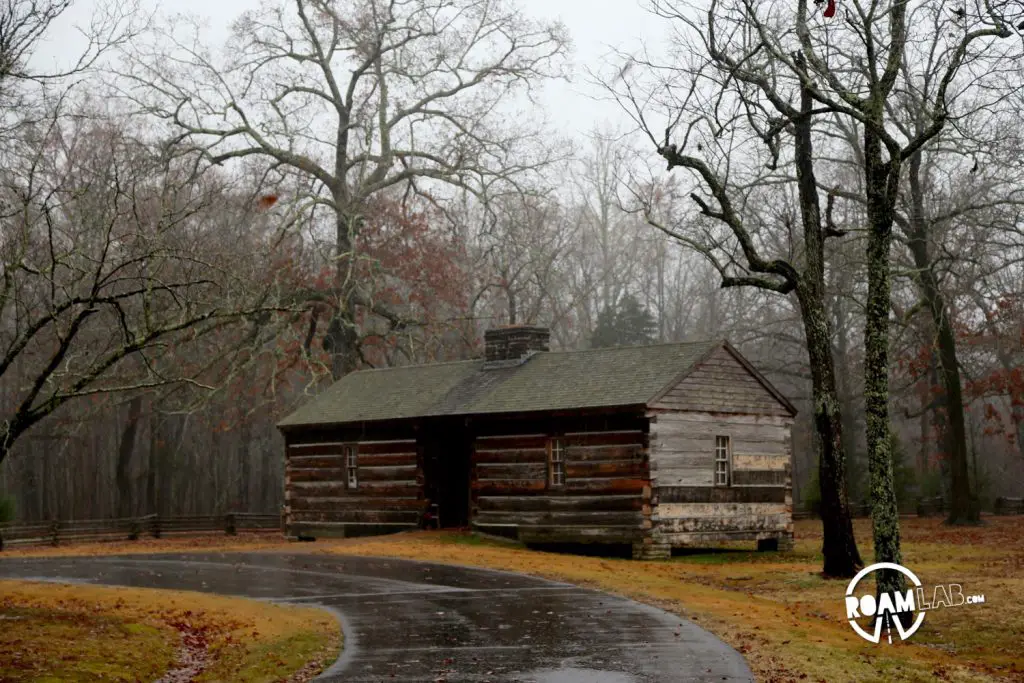 The Meriwether Lewis Monument commemorates the life of the celebrated adventurer and marks the location at Grinder's Mill along the Natchez Trace, where he met his untimely end.