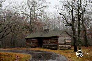 The Meriwether Lewis Monument commemorates the life of the celebrated adventurer and marks the location at Grinder's Mill along the Natchez Trace, where he met his untimely end.