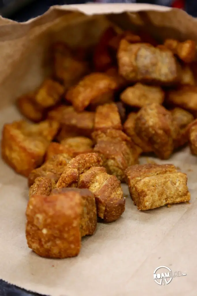 It was late and we hadn't eaten when we filled up our tank in a town boasting of their boudin and cracklings. We shrugged our shoulders. Might as well try it.