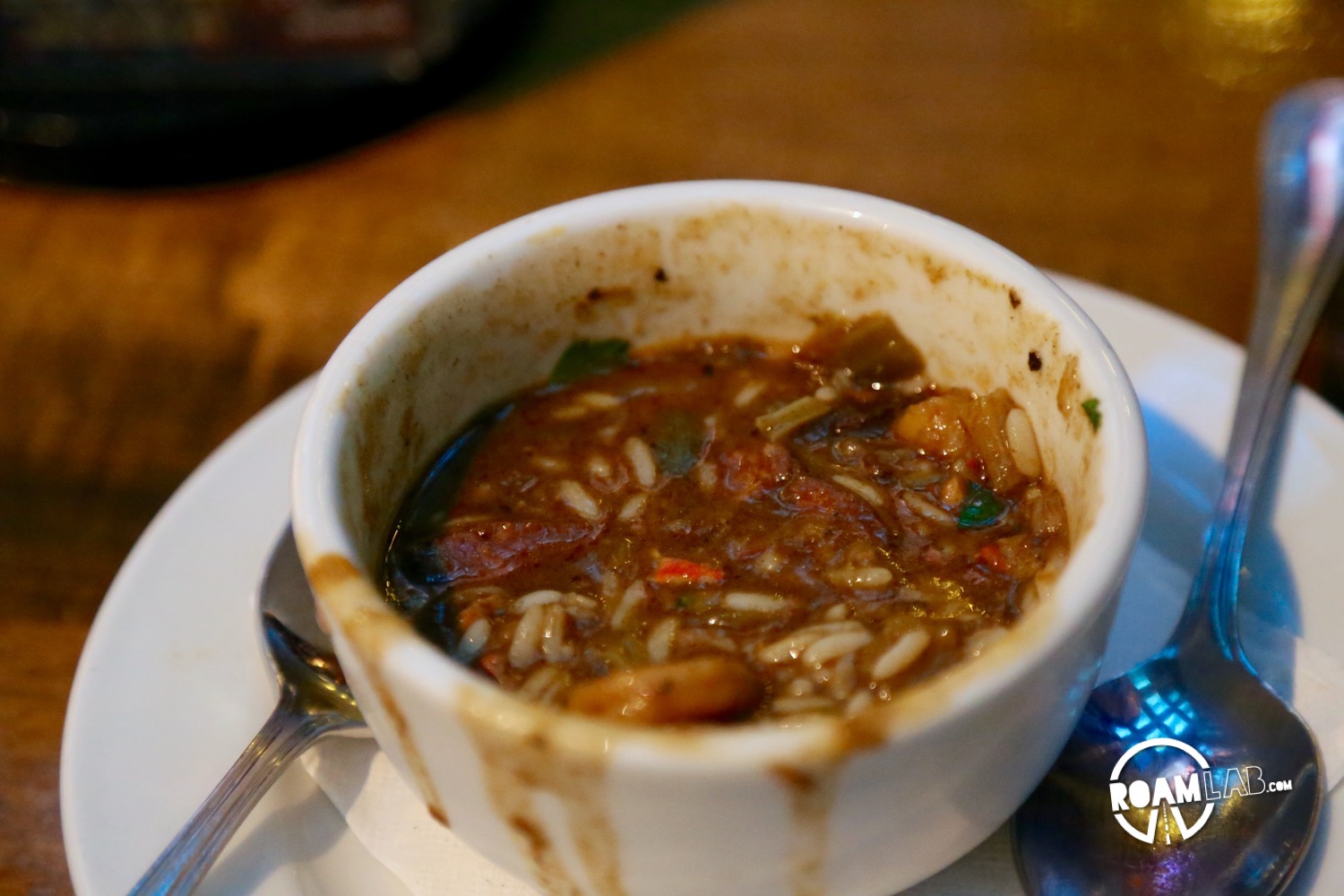 We didn't quite know what we were getting into when we ate that first bowl of gumbo. But then, the thought occurred to me...and I snapped a picture. Today, I regale you with the tail of our Great Gumbo Crawl.