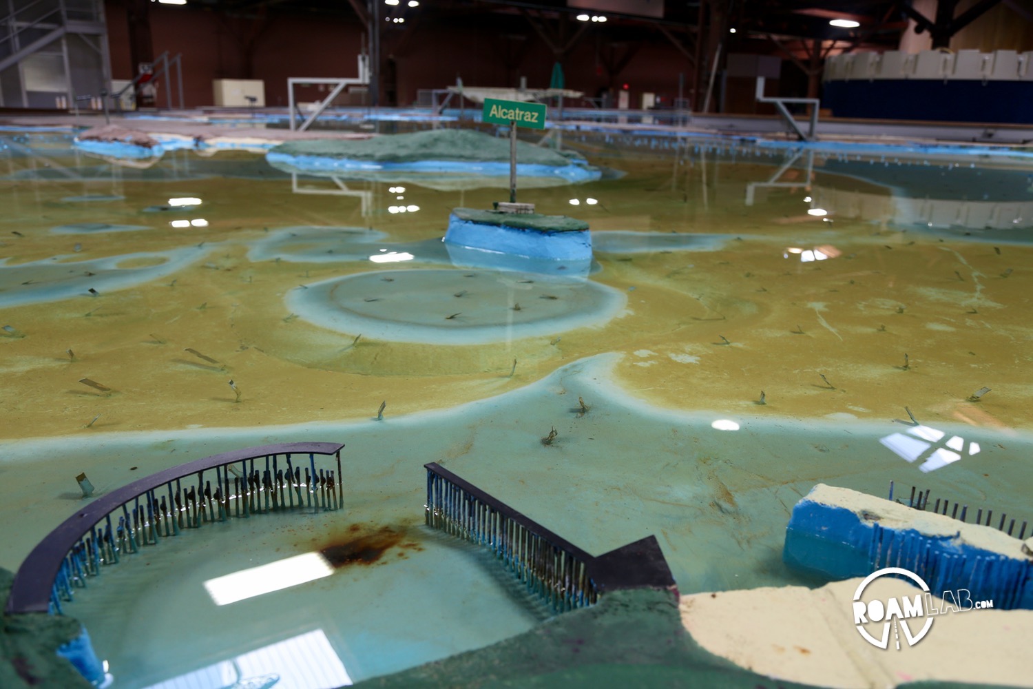 I've lived in and around San Francisco long enough to hit the obvious spots. But, done with cable cars, fisherman's wharves, and golden gates, we decided it was time to visit the U.S. Army Corps of Engineers Bay Model.