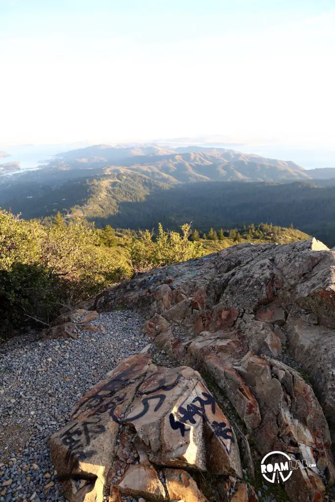 Mount Tamalpais towers over the north bay, with vistas of both the Pacific Ocean and the Bay. Along with hiking, it is an ideal stop for sunset.