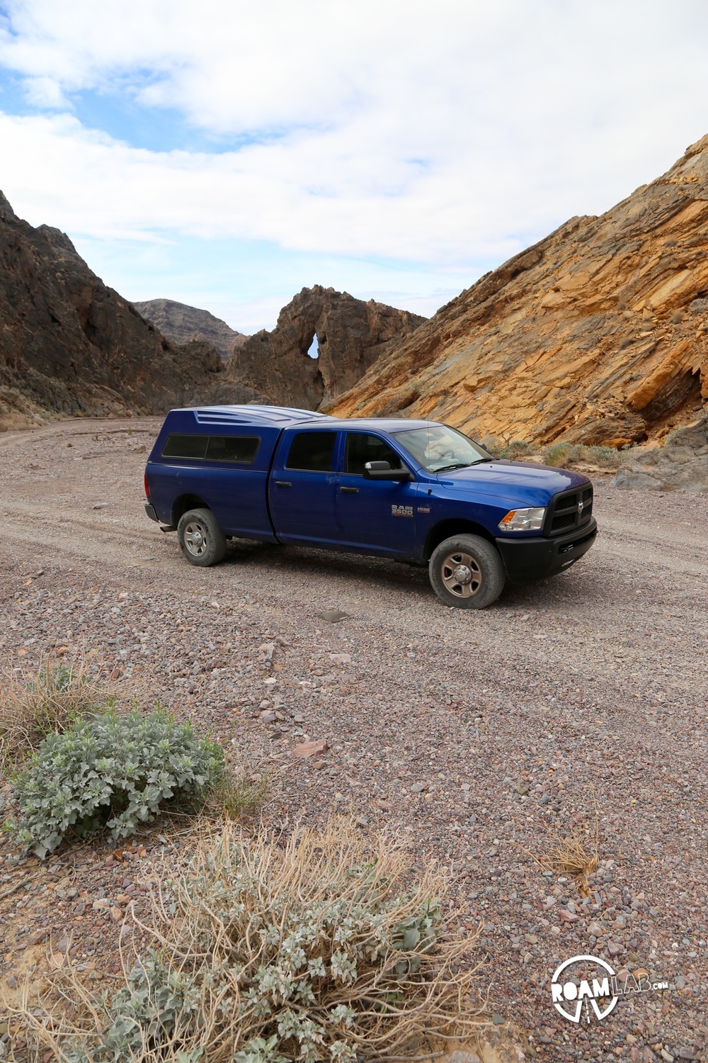 2015 Ram 3500 4x4 Truck in the Eastern Sierras
