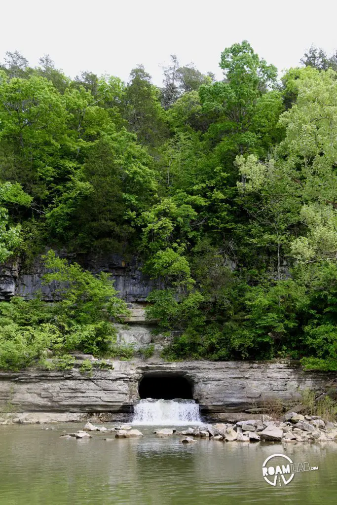 Harpeth River State Park is composed of an archipelago of public islands in a sea of private land. Hiking to the top of the Harpeth River Narrows reveals miles of emerald green farm land as far as the eye can see.