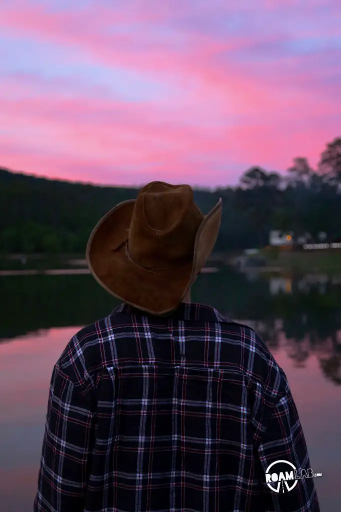 Views from Crystal Spring Campground in Ouachita National Forest