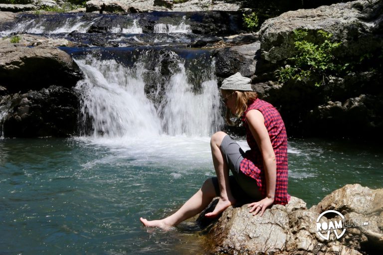 The Little Missouri Falls