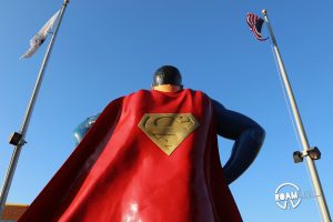 On January 21, 1972, DC comics declared the fictional town of Metropolis to be the "Hometown of Superman." On June 9, 1972, the state of Illinois declared the very real town of Metropolis, Illinois to be the "Hometown of Superman." What followed was the inevitable scheduling of Superman themed events, attractions, and a very large statue in the town square.
