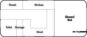 Avion Ultra Truck Camper Updated Floorplan