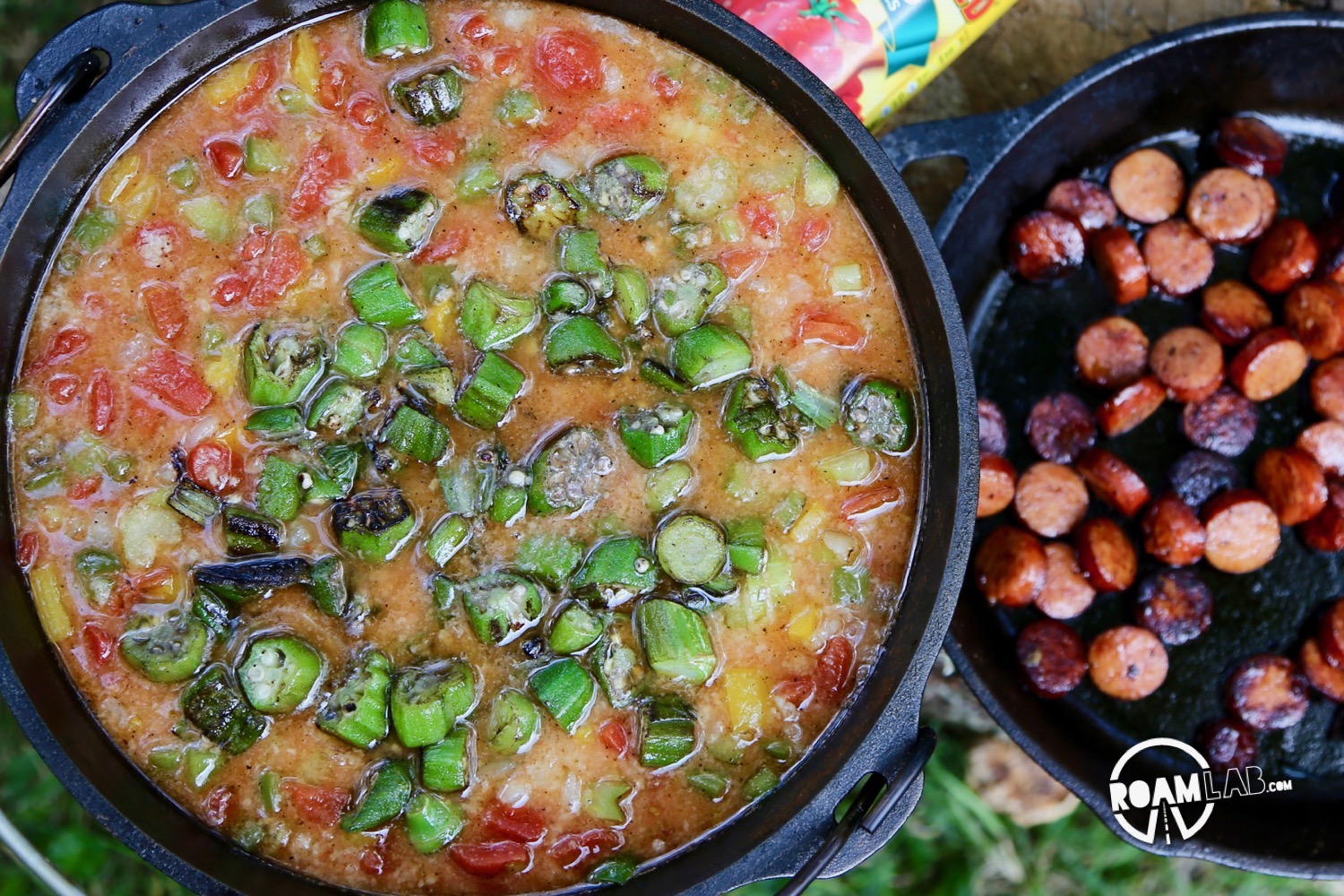 There are so many ways to cook a gumbo. Some are regional. Some are familial. Mine is practical. After traveling through Louisiana and our Great Gumbo Excursion last year in New Orleans, it is time to make Roam Lab's Campfire Gumbo.