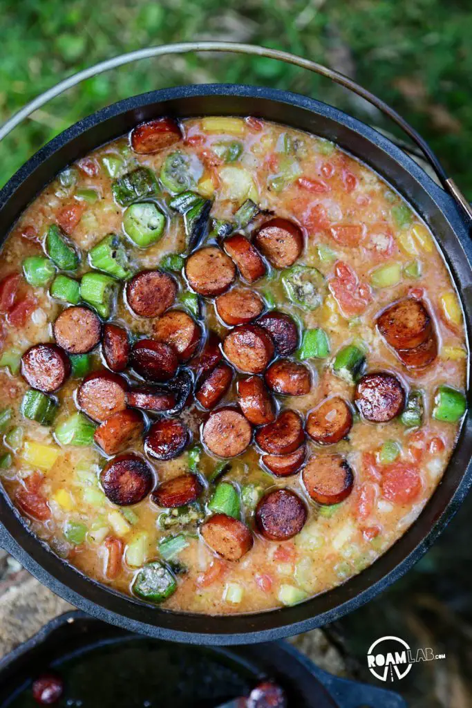 There are so many ways to cook a gumbo. Some are regional. Some are familial. Mine is practical. After traveling through Louisiana and our Great Gumbo Excursion last year in New Orleans, it is time to make Roam Lab's Campfire Gumbo.