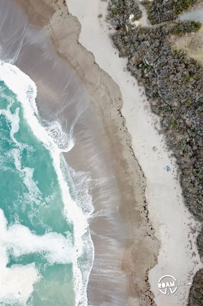 Picnic on the beach in Montaña de Oro State Park