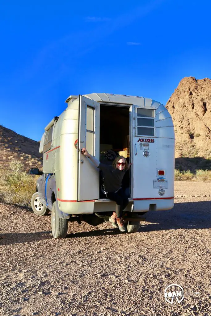 Inside the Avion at the Kofa National Wildlife Refuge, Arizona