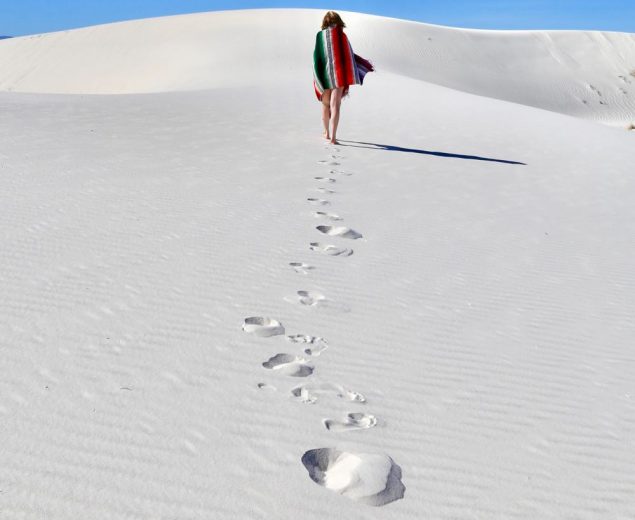 Wandering the wilderness of White Sands National Monument