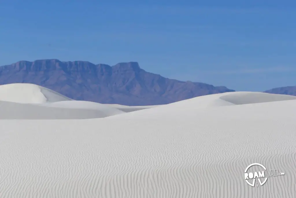 Bombs, Dune Running, And Sun In White Sands National Monument