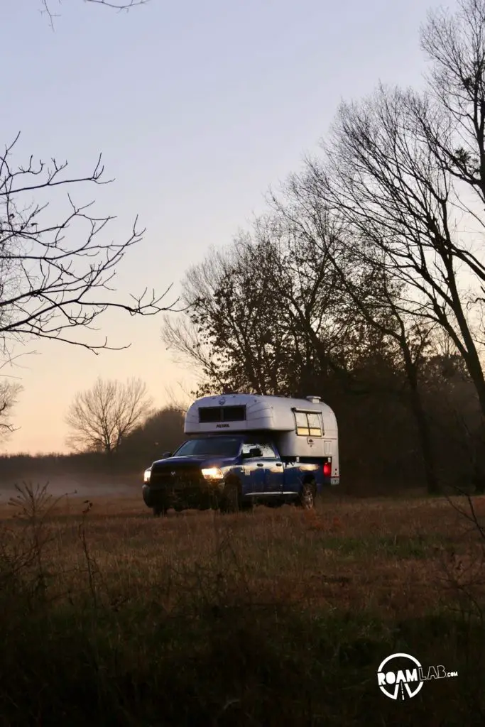 Exploring at dust in Oklahoma.