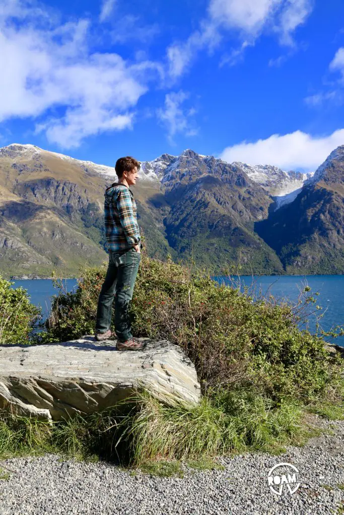 From Te Anau, we launch on the 4 hour drive to Queenstown. It was hard to get there in a reasonable amount of time, however, with such brilliant vistas.