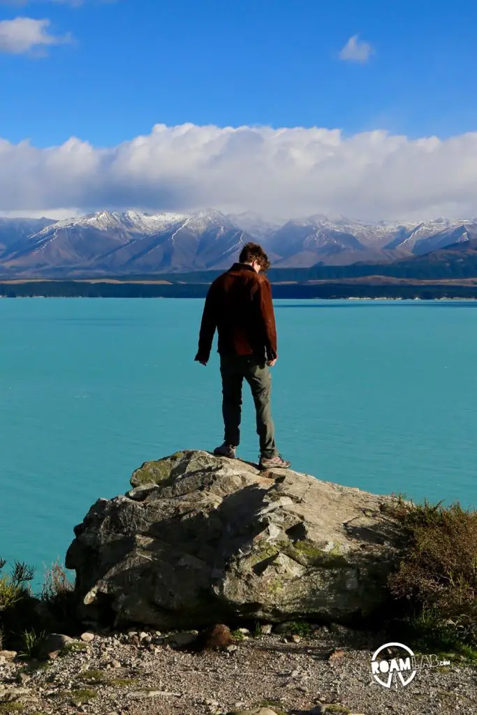 Driving to Christchurch to tramp (hike) the Onawe Track along the Onawe Peninsula between Barrys Bay and Duvauchelle Bay on New Zealand's South Island.