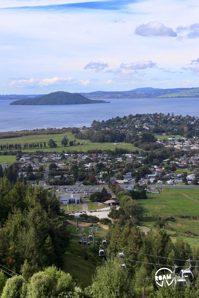 Te Puia geothermal geysers, lunch and a vista from Skyline Rotorua, and dinner at a Maouri village In Rotorua, New Zealand