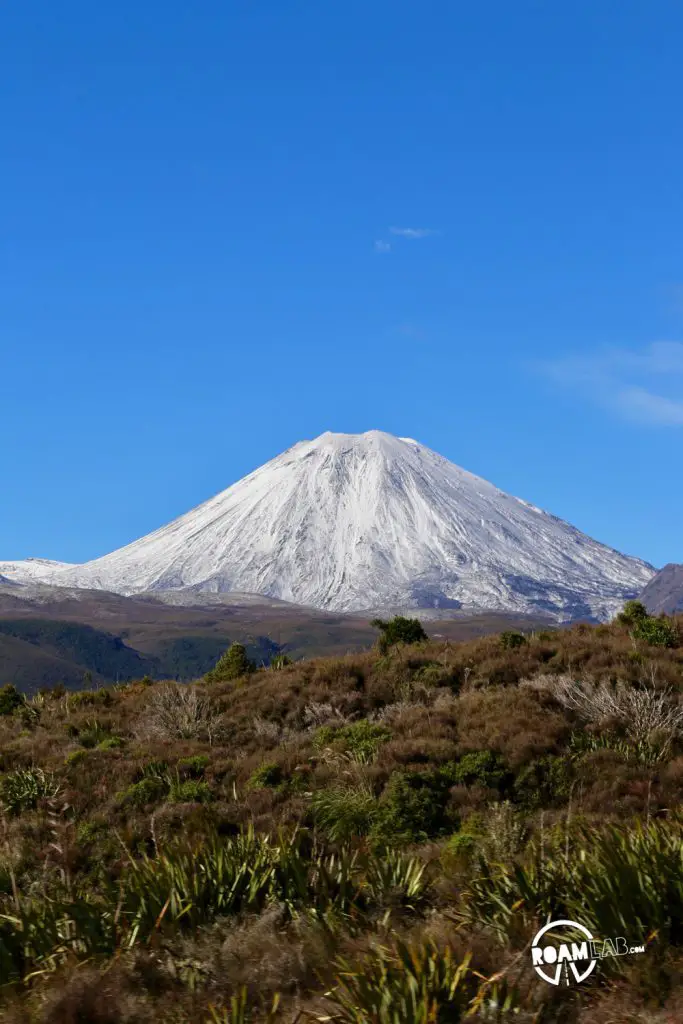 When inclement weather nixes our plans to hike the iconic Tongariro Alpine Crossing, we race the rain to hike the 4-mile Taranaki Falls Track.