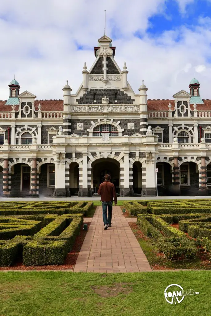 Wander a farmers market at the Dunedin railway station, explore Toitū Otago Settlers Museum, and spot blue penguins at the Royal Albatross Centre around Dunedin, New Zealand.