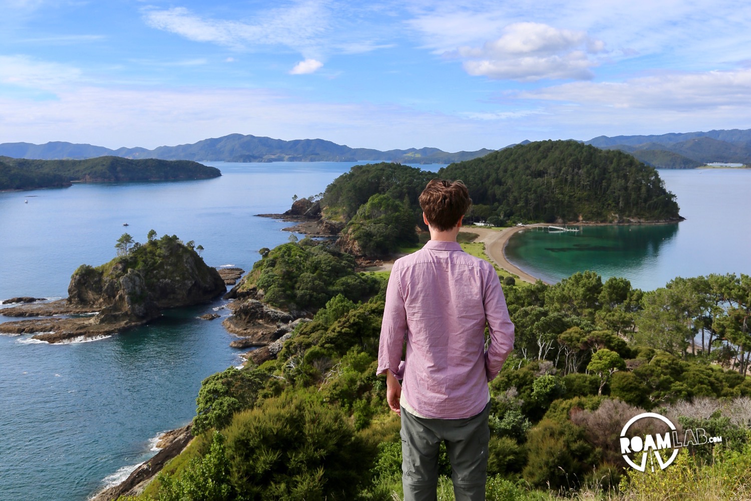 Day one in the Bay of Islands, anchored off of Motuarohia Island where we hike the Motuarohia (Roberton) Island Track and provision in Russel, New Zealand.