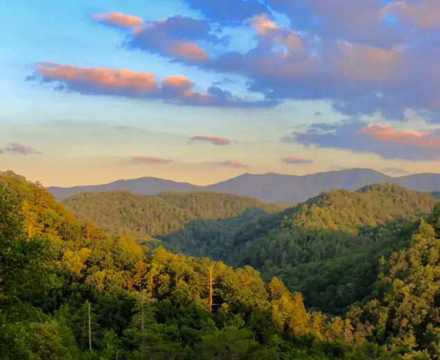 Smoky Mountains National Park Sunset