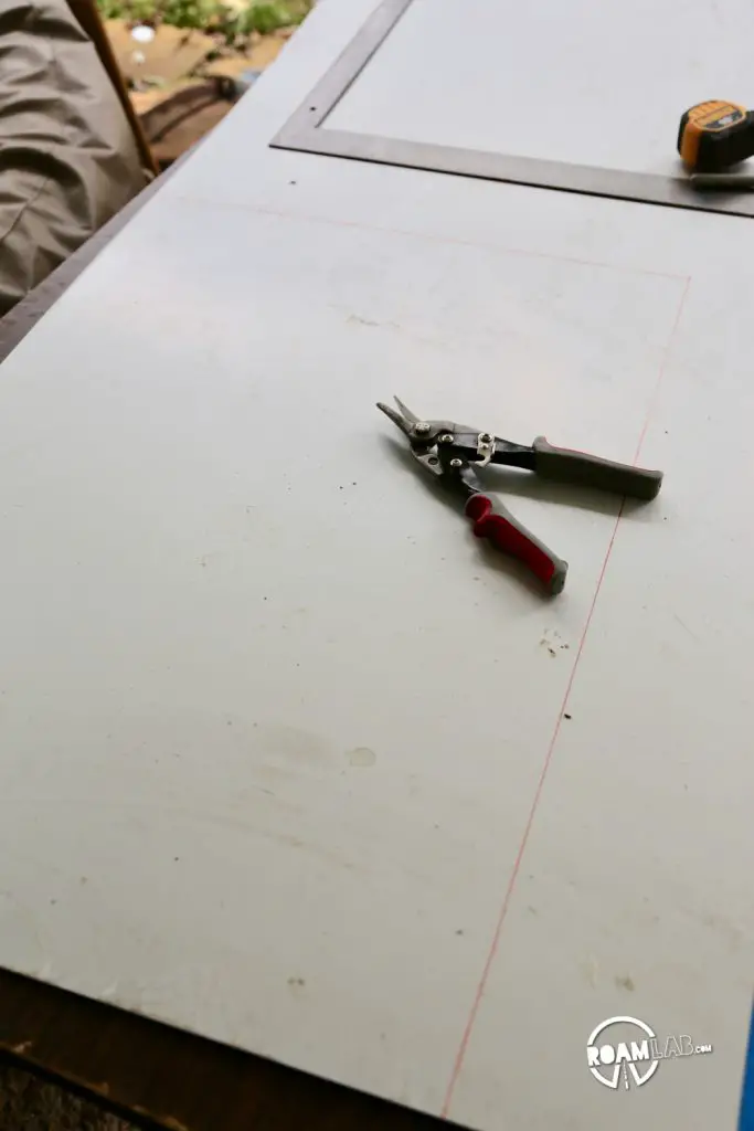 Installing a roof hatch into an Avion truck camper may be more complicated than expected but it's totally worth it!