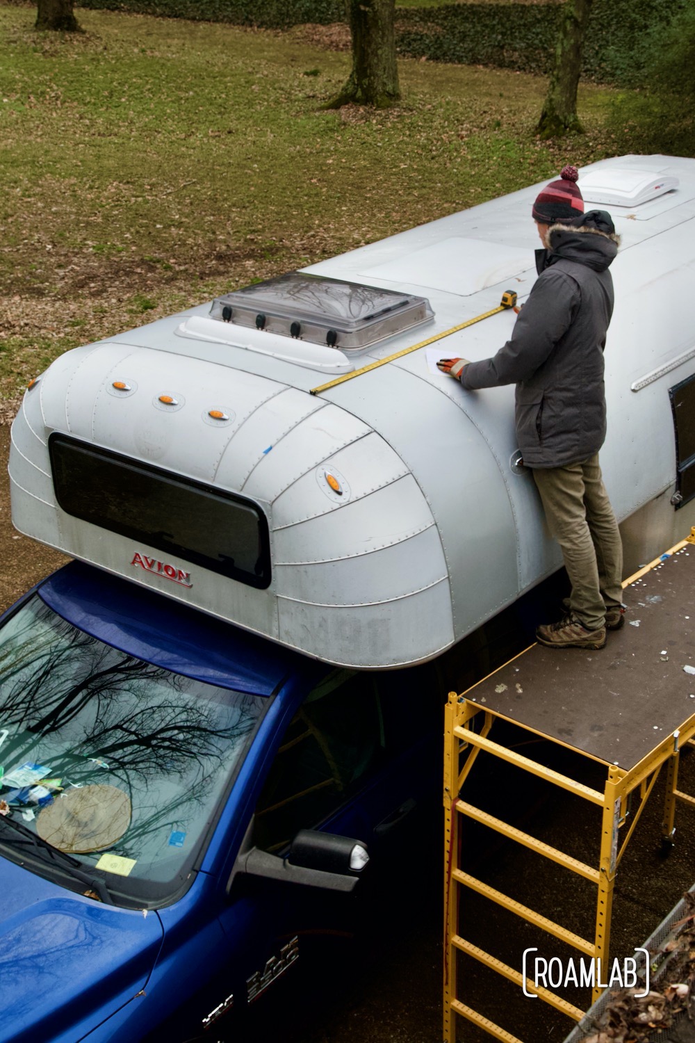 Calculating the solar capacity of an Avion C11 truck camper roof