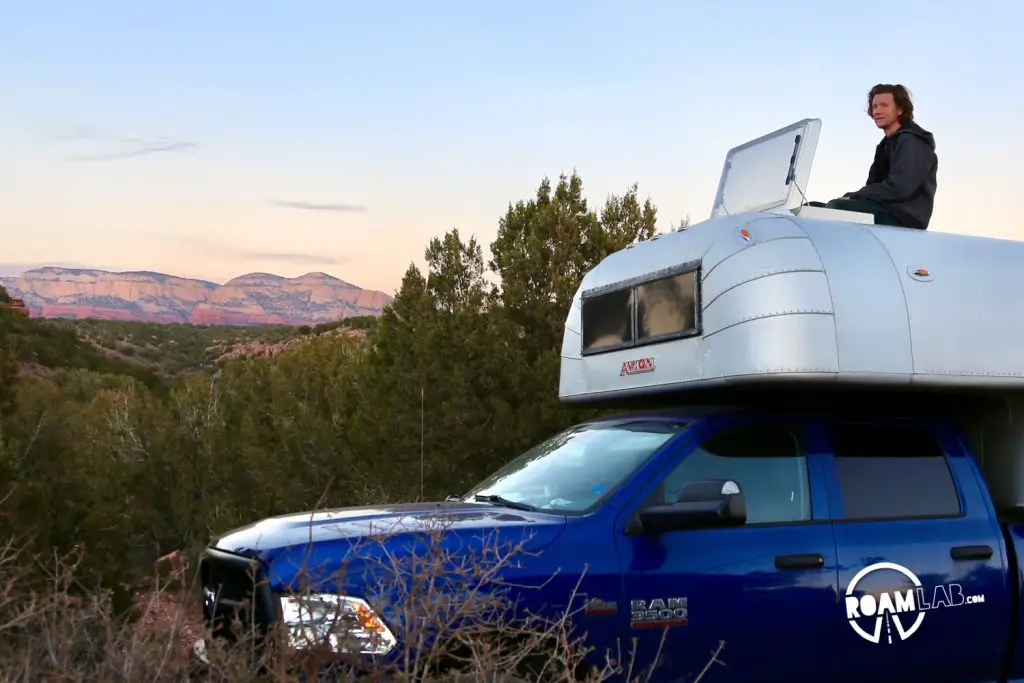 Installing a roof hatch into an Avion truck camper may be more complicated than expected but it's totally worth it!