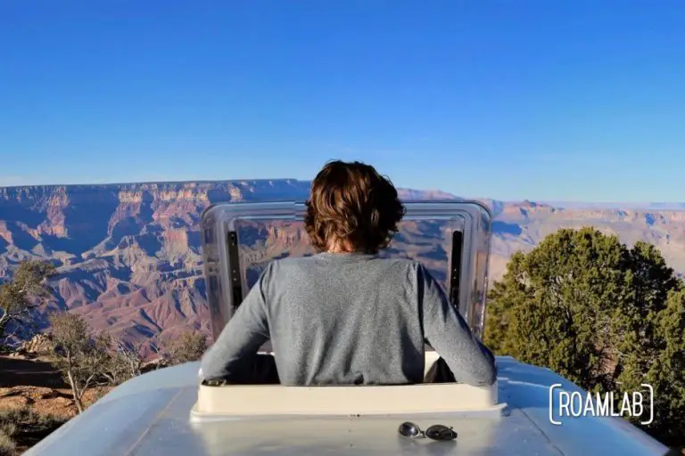 Installing a roof hatch into an Avion truck camper may be more complicated than expected but it's totally worth it!