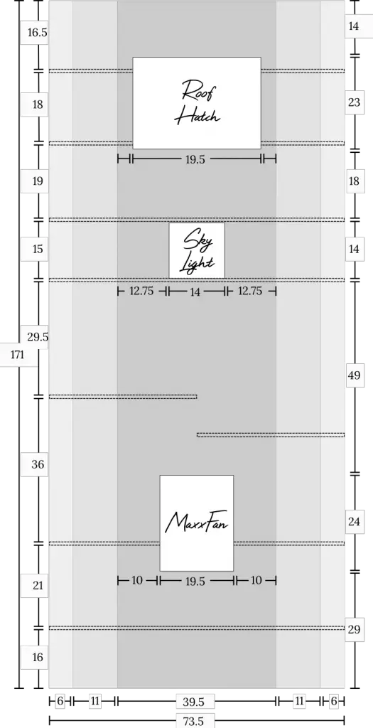 Avion Roof Dimensions