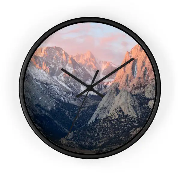 Cotton Candy Sunrise <span>Wall Clock</span>