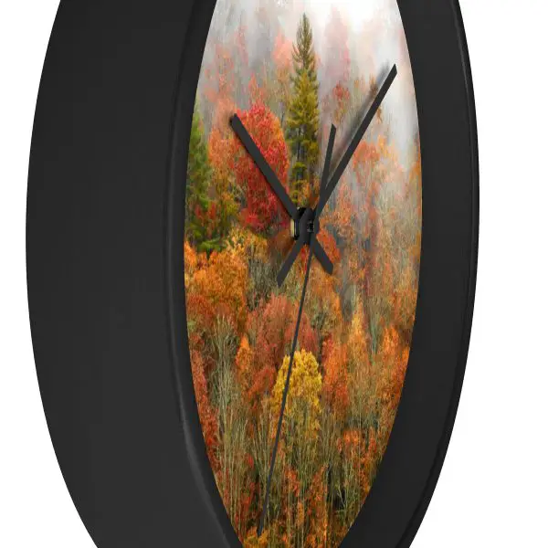 North Carolina Fall <span>Wall Clock</span>