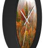 North Carolina Fall <span>Wall Clock</span>